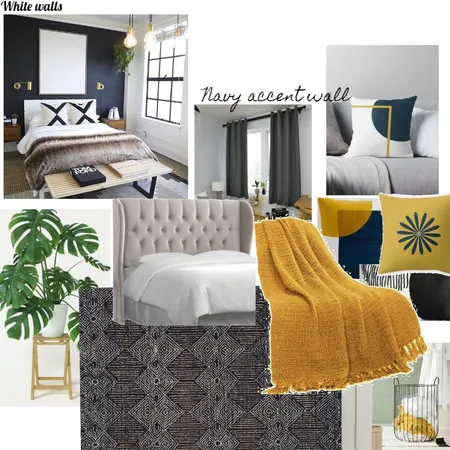 Navy Room Interior Design Mood Board by tattiana on Style Sourcebook