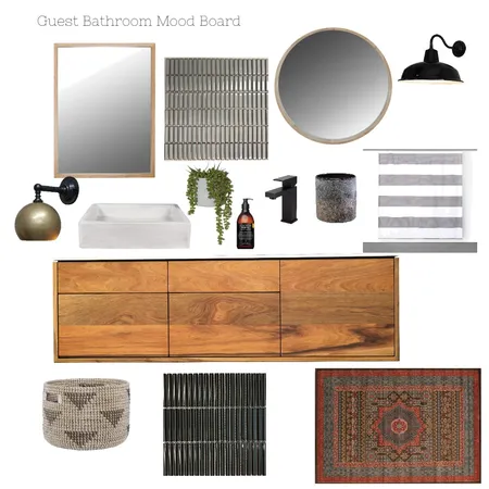 Guest Bathroom Interior Design Mood Board by Carrrie on Style Sourcebook