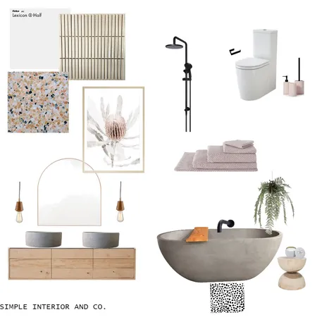 Bathroom design Interior Design Mood Board by annierosexo on Style Sourcebook