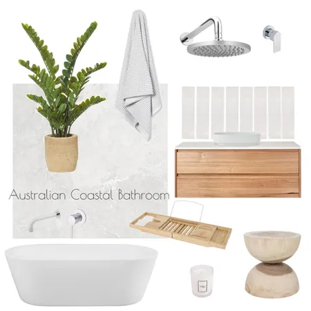 Australian Coastal Bathrrom Interior Design Mood Board by MrsCama on Style Sourcebook