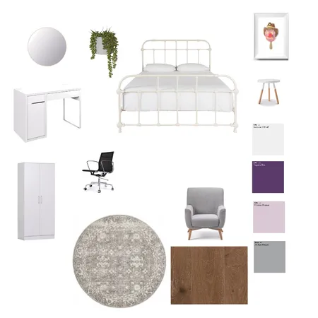 Nieves Bedroom Interior Design Mood Board by CSInteriors on Style Sourcebook