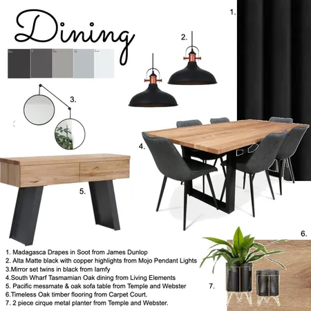 dining Interior Design Mood Board by leticea11 on Style Sourcebook