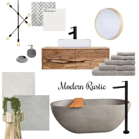 Modern Rustic Interior Design Mood Board by Hfriesen on Style Sourcebook