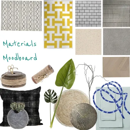 Material Interior Design Mood Board by jkharva on Style Sourcebook