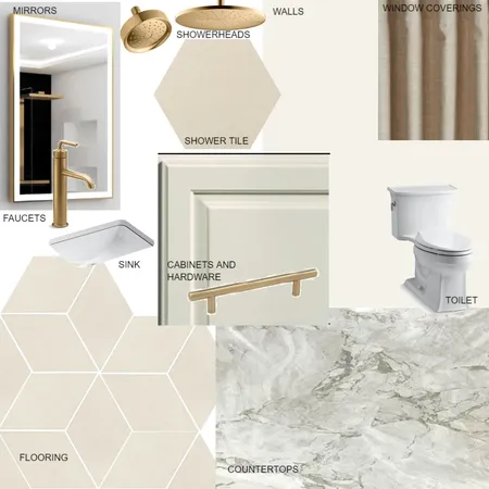 GUEST BATHROOM Interior Design Mood Board by Jessika Rae on Style Sourcebook