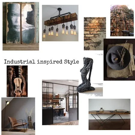 Industrial style Interior Design Mood Board by Alessandra-Salso on Style Sourcebook