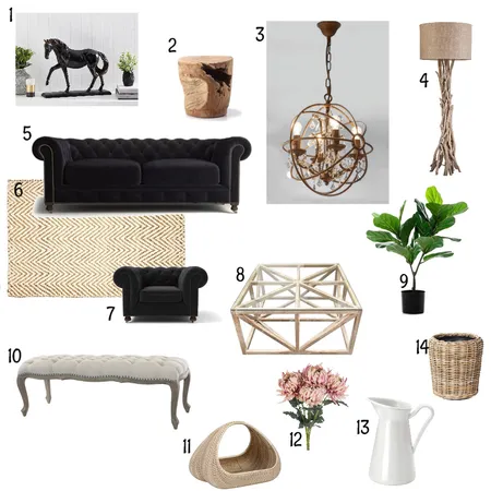 Living Interior Design Mood Board by Mariyarose on Style Sourcebook