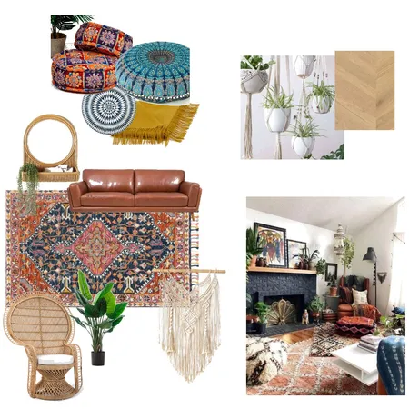 Mod 3 - Boho Interior Design Mood Board by harleenkaur on Style Sourcebook