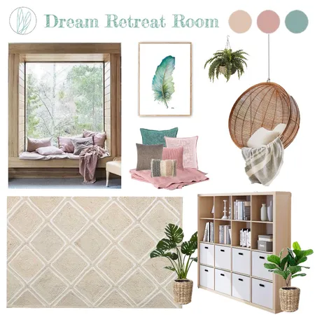 Dream Retreat Room Interior Design Mood Board by Designer's Instinct on Style Sourcebook