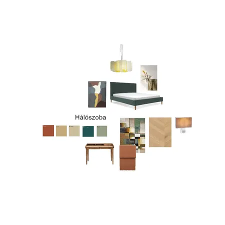 Hálószoba 1 Interior Design Mood Board by BakoneBor on Style Sourcebook