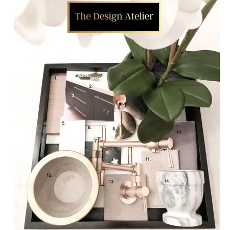 Modern Classic Kitchen Interior Design Mood Board by The Design Atelier on Style Sourcebook