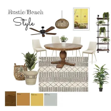 Rustic/Beach Style Interior Design Mood Board by Wilson on Style Sourcebook