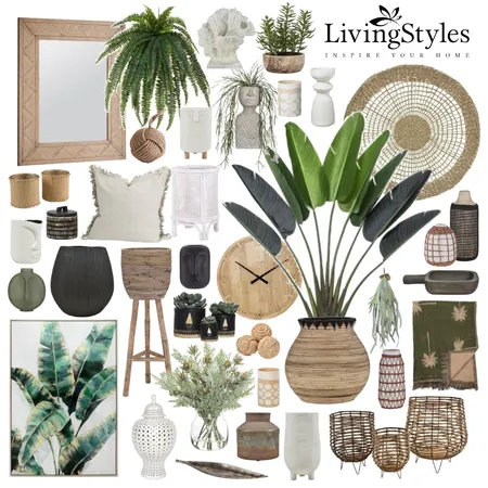 Living  Styles Interior Design Mood Board by Thediydecorator on Style Sourcebook