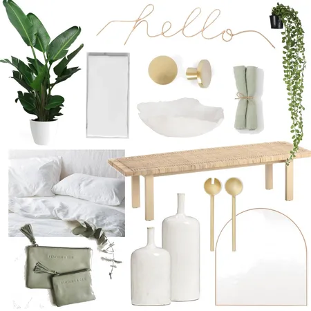 Neutrals + Gold Interior Design Mood Board by Vienna Rose Interiors on Style Sourcebook