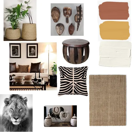 African mood Interior Design Mood Board by EmmaBromley on Style Sourcebook