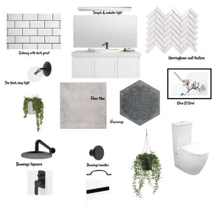 Ebonys Bathroom Interior Design Mood Board by 4489kellie on Style Sourcebook