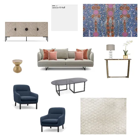 Becky Living Room - Style 5 Interior Design Mood Board by ANolan on Style Sourcebook