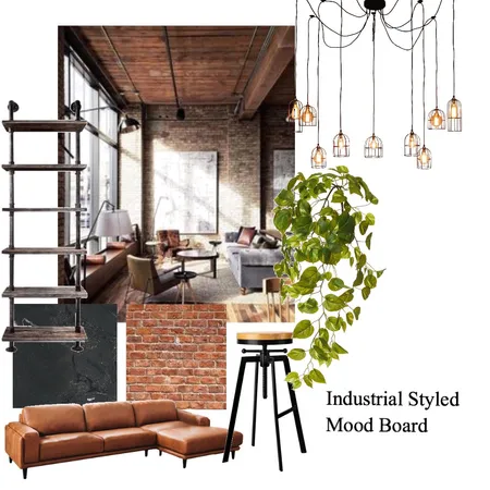 industrial mood board Interior Design Mood Board by bridieclarke on Style Sourcebook