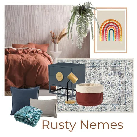 Nemes Rust Interior Design Mood Board by taketwointeriors on Style Sourcebook