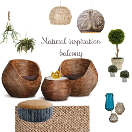 Natural Balcony Interior Design Mood Board by AndreeaKozma on Style Sourcebook