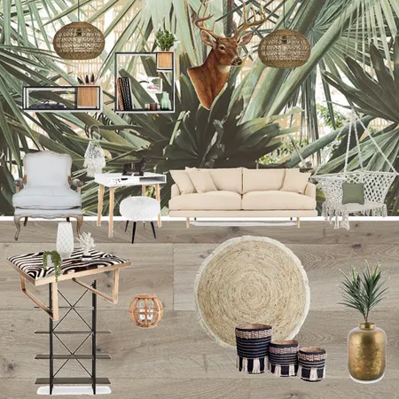 Boho Interior Design Mood Board by | on Style Sourcebook
