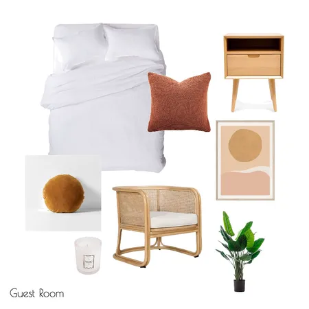 Guest Room 1 Interior Design Mood Board by AnnaCol19 on Style Sourcebook