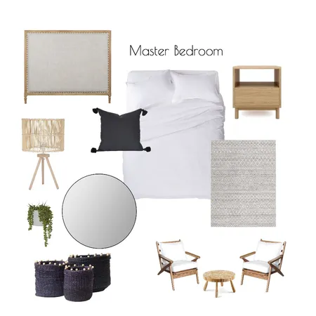 Master Bedroom Interior Design Mood Board by AnnaCol19 on Style Sourcebook