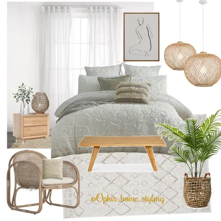 BOHO BEDROOM Interior Design Mood Board by Ophirvilder on Style Sourcebook