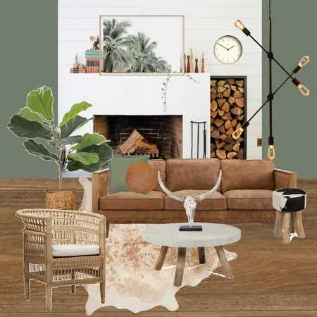 rustic living room Interior Design Mood Board by chikita on Style Sourcebook