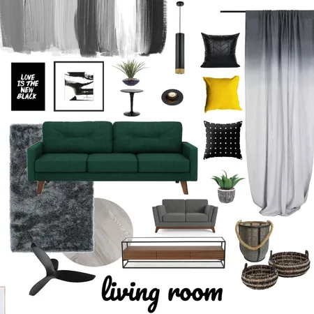 living room Interior Design Mood Board by indrapastorio on Style Sourcebook