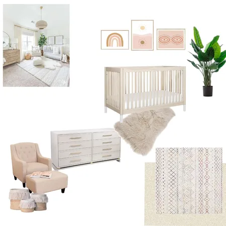 boho nursery Interior Design Mood Board by Beeshandbook Interiors on Style Sourcebook