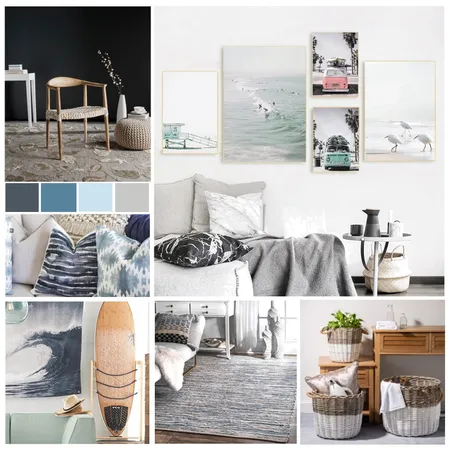 Coastal Style Moodboard Interior Design Mood Board by anarcay on Style Sourcebook