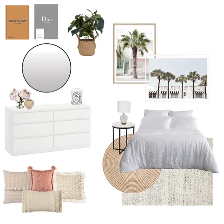 BOHO BEDROOM Interior Design Mood Board by emmalouey on Style Sourcebook