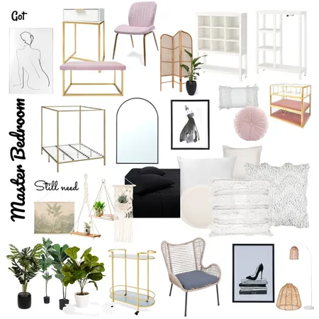 master bedroom Interior Design Mood Board by nicbeltane on Style Sourcebook