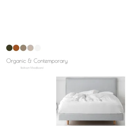 Organic & Contemporary Bedroom Interior Design Mood Board by Rozina on Style Sourcebook