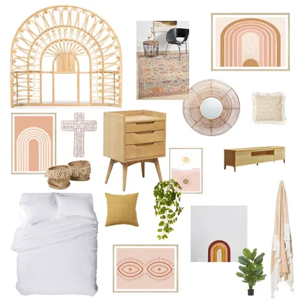 main bedroom Interior Design Mood Board by Designed by Kat on Style Sourcebook