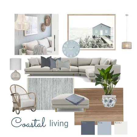 Coastal Cool Interior Design Mood Board by frangipanihome on Style Sourcebook