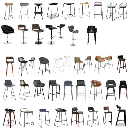 Bar Stools Interior Design Mood Board by Lorelei on Style Sourcebook