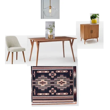 Midcentury dining room Interior Design Mood Board by leasi820 on Style Sourcebook