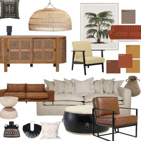 Modern Tribal Interior Design Mood Board by mirandajane21 on Style Sourcebook