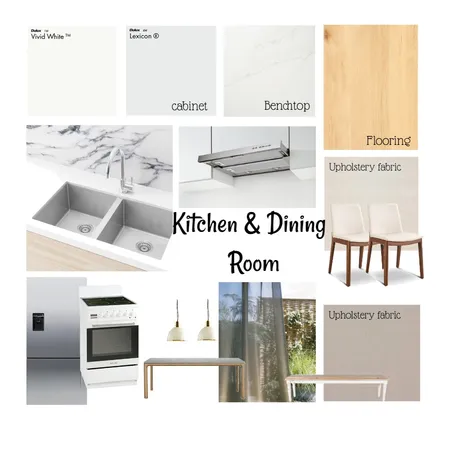 Kitchen & Dining Room Interior Design Mood Board by sysin on Style Sourcebook