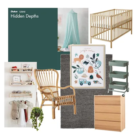 Baby Jones Nursery Interior Design Mood Board by DaniJ on Style Sourcebook