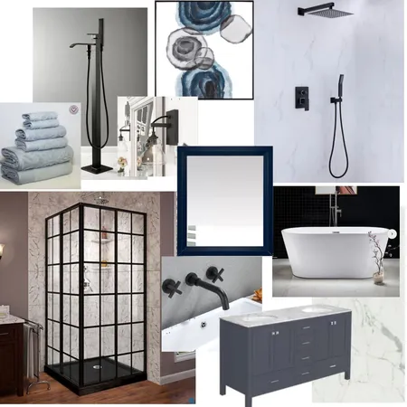 Lori - Black Interior Design Mood Board by OTFSDesign on Style Sourcebook