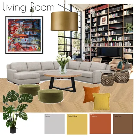 living room loft Interior Design Mood Board by maritsoui on Style Sourcebook