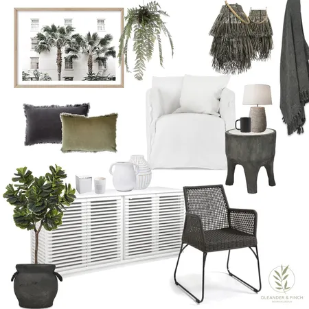 Whitewash Interior Design Mood Board by Oleander & Finch Interiors on Style Sourcebook