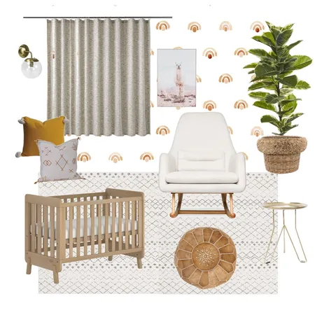 Nursery Girl 1 Interior Design Mood Board by jade_thomson on Style Sourcebook