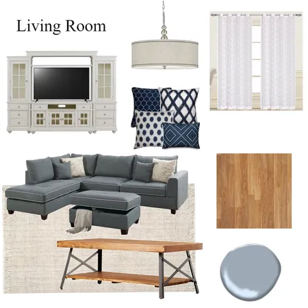 Living Room Interior Design Mood Board by styleyournest on Style Sourcebook