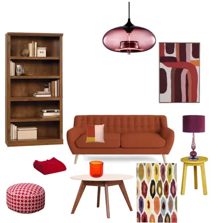 Retro Chic Interior Design Mood Board by Cecy on Style Sourcebook