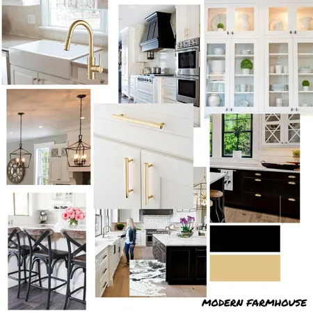 Modern Farmhouse Interior Design Mood Board by Sierraali on Style Sourcebook