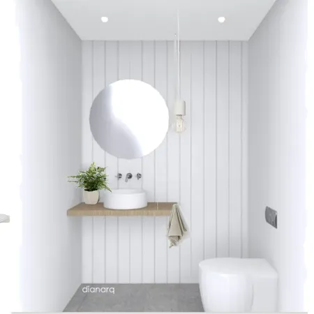 Powder Room Interior Design Mood Board by becnjay on Style Sourcebook